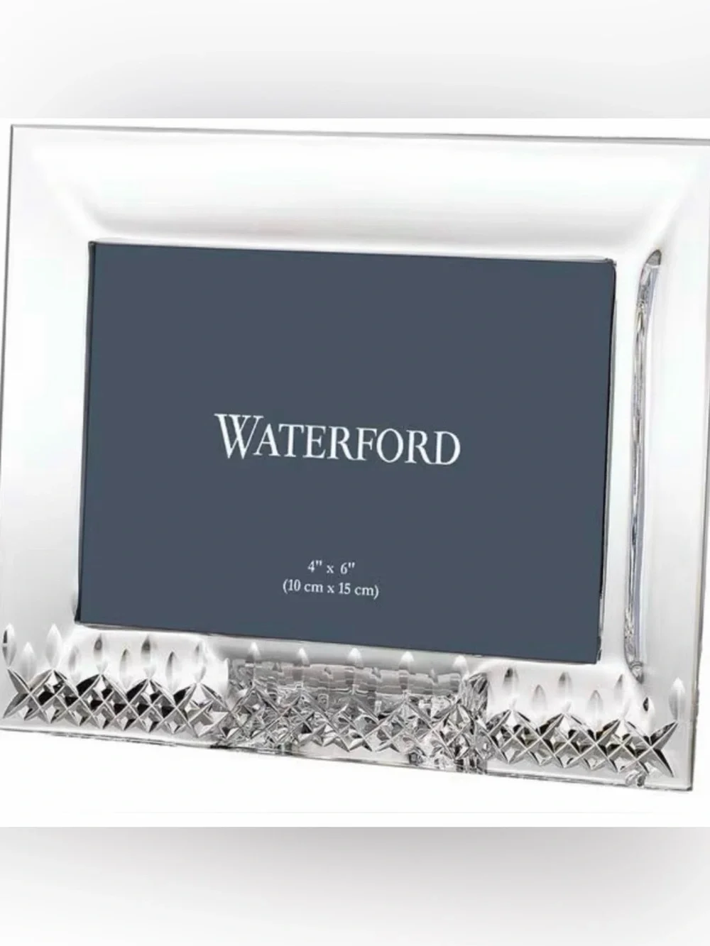 New in Box/Tag Waterford Lismore Essence Picture Frame Horizontal - (4x6)